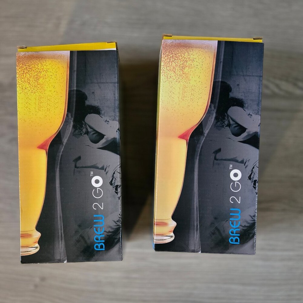 NIB - Two double wall tumblers